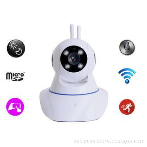 P2P Indoor Wireless IP Camera Two Way Audio , 433mhz Linkag